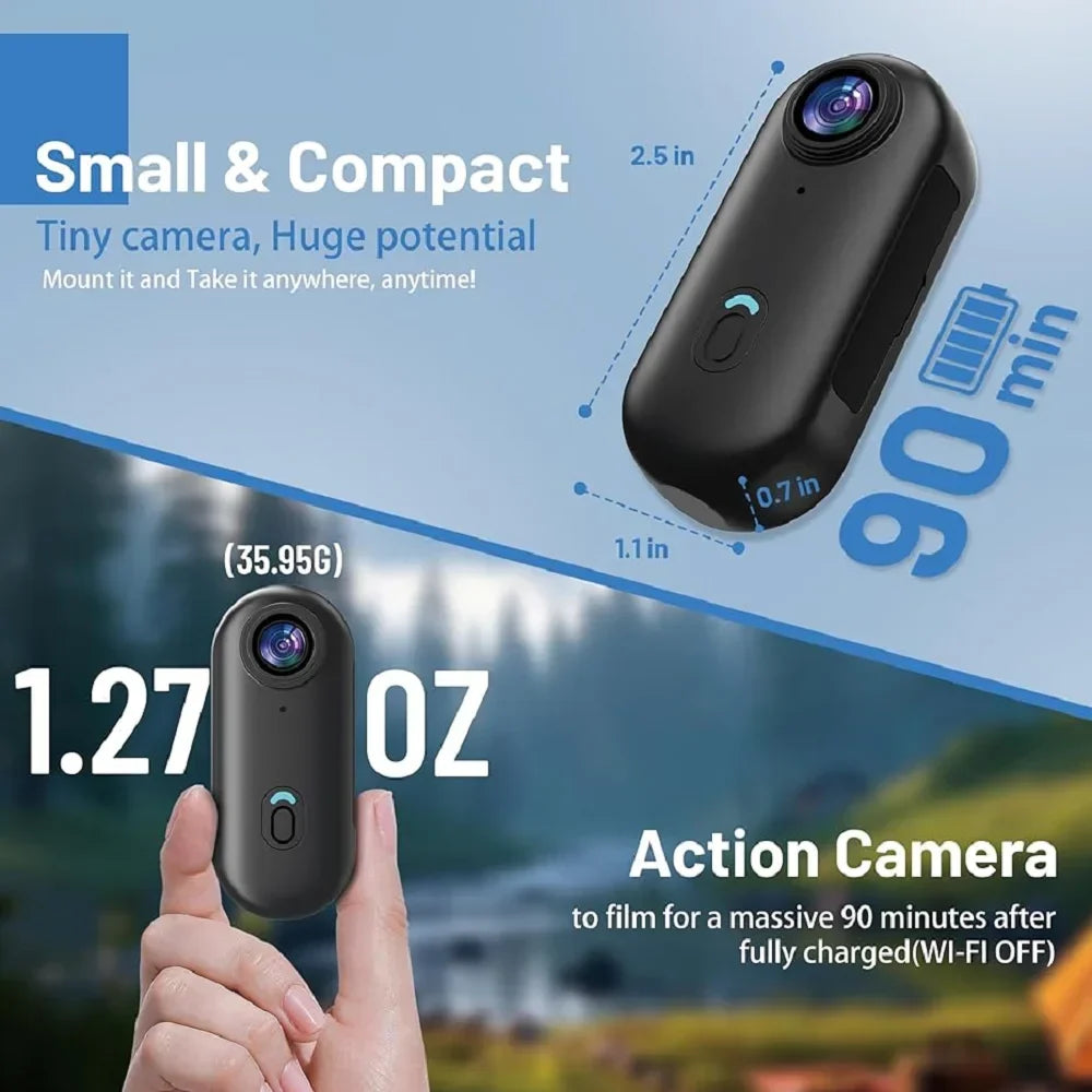 POV 4K Magnetic Body Cam