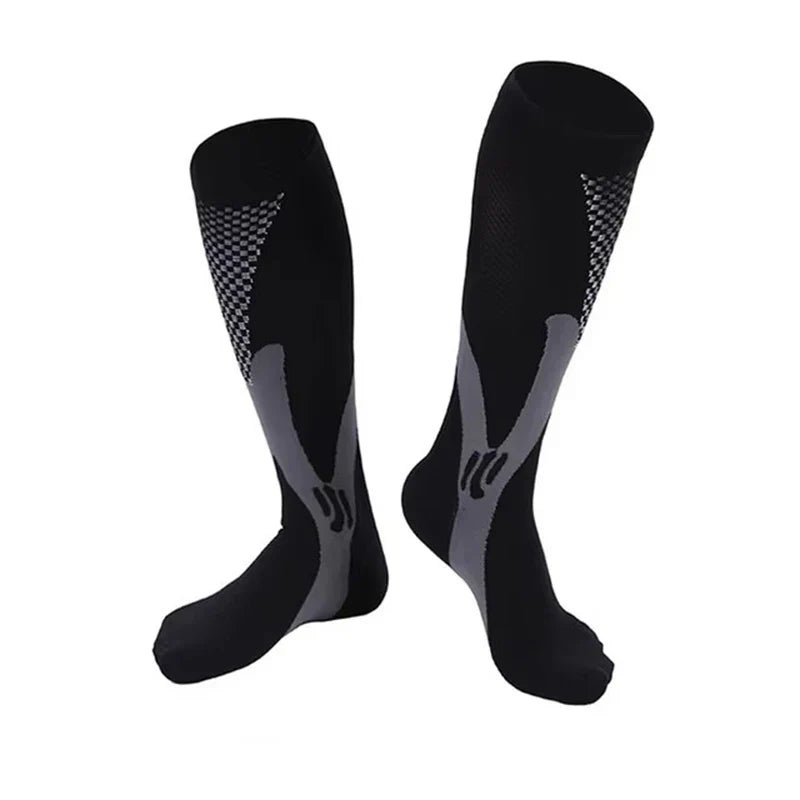 Supportive Long Socks for Sports, Travel &amp; Everyday Comfort