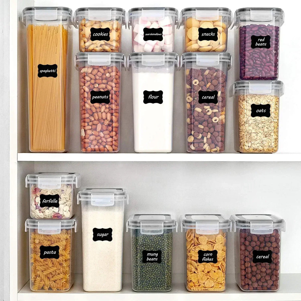5Pcs Food Storage Containers with Lids