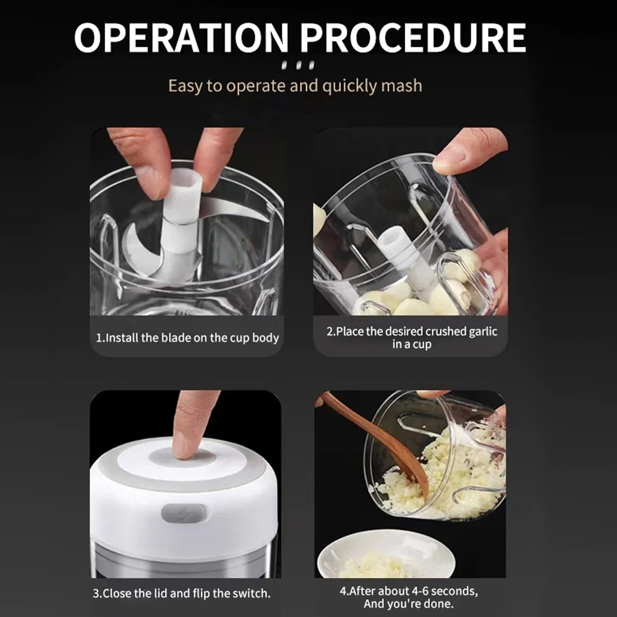 Electric Garlic Chopper
