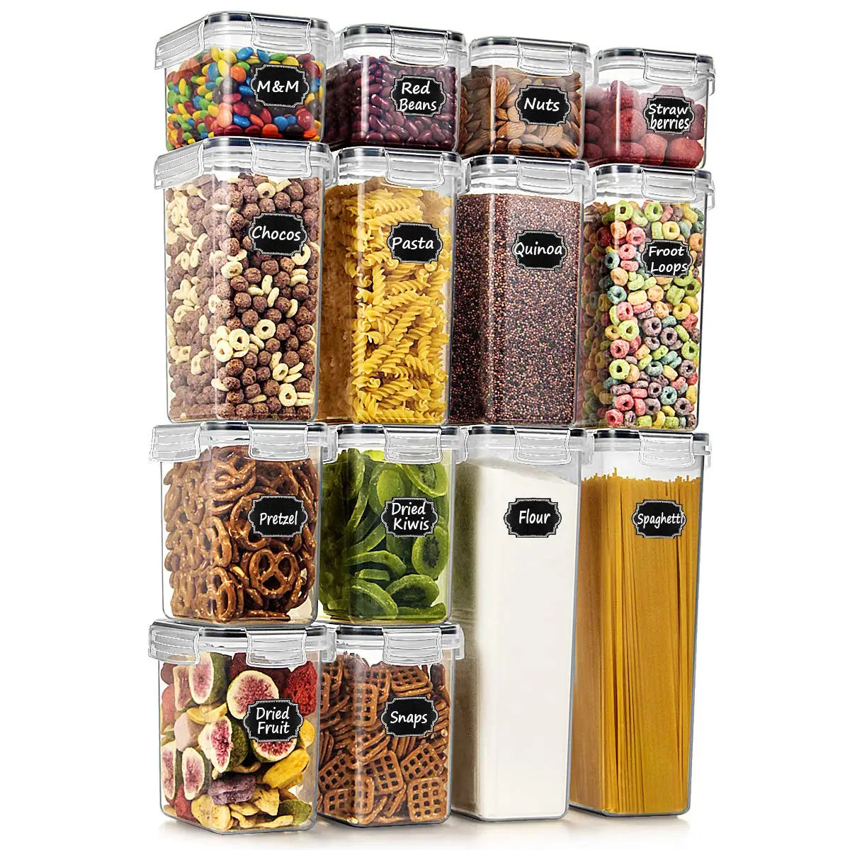5Pcs Food Storage Containers with Lids