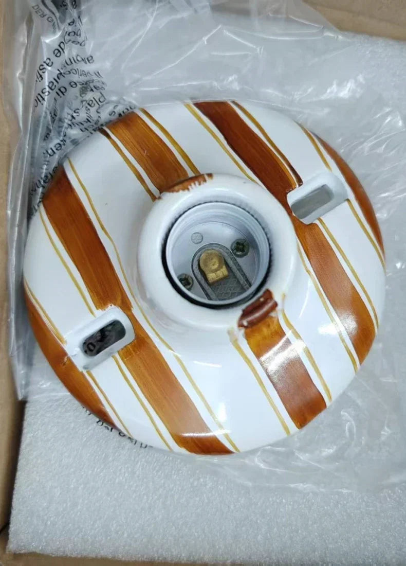 Contemporary Retro Ceramic Wall Light