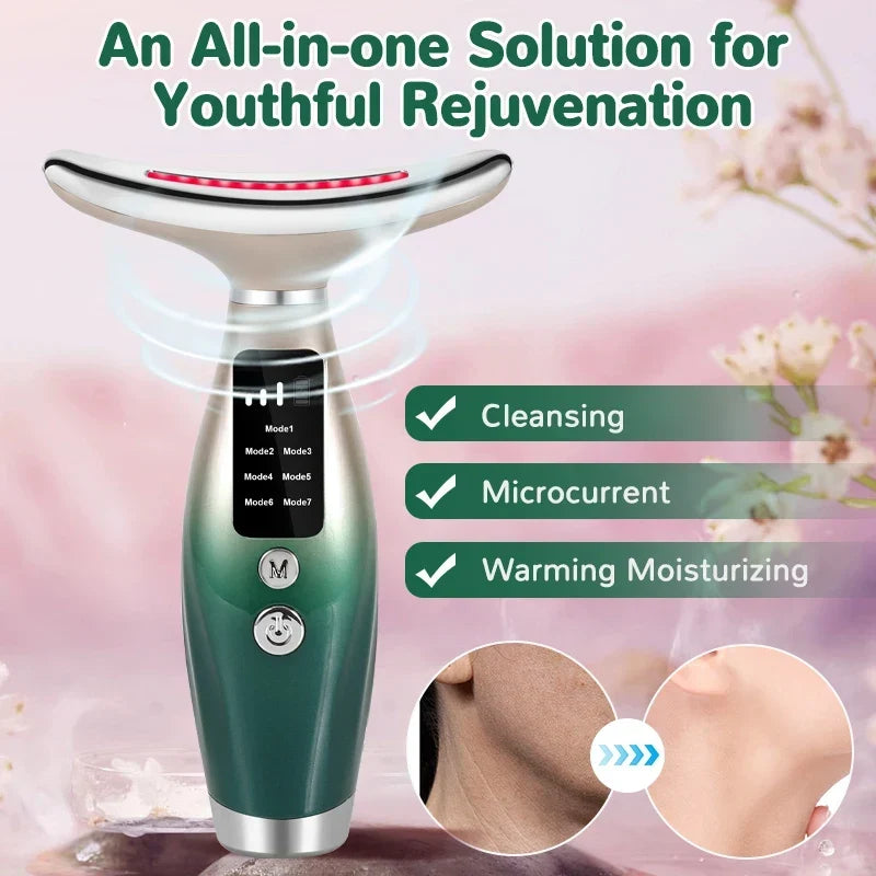 New EMS Micro-current Neck Face Beauty Device