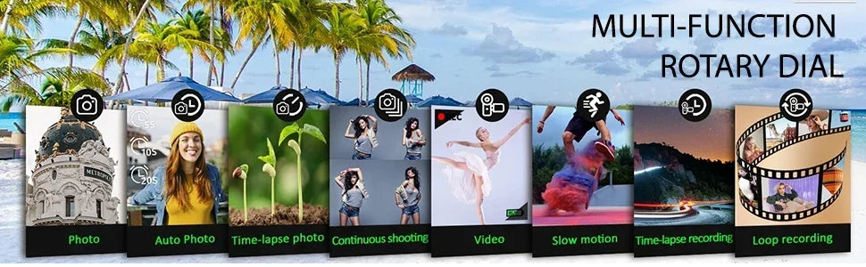 18X Zoom 4K Digital Camera