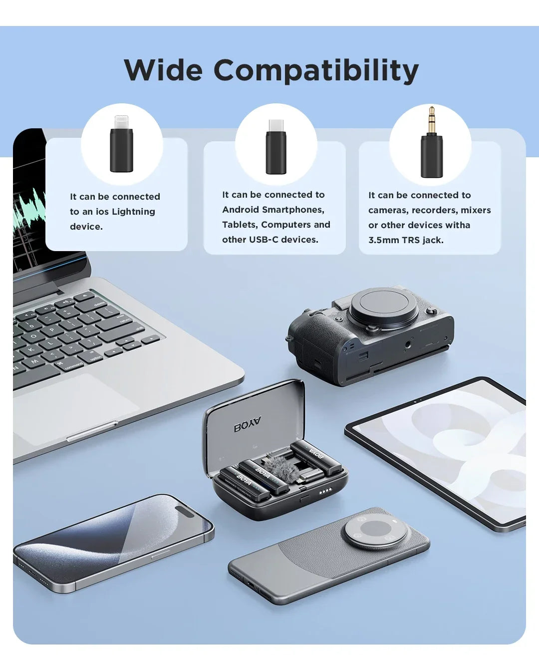 BOYA BOYALINK 2 Wireless Lavalier Microphone