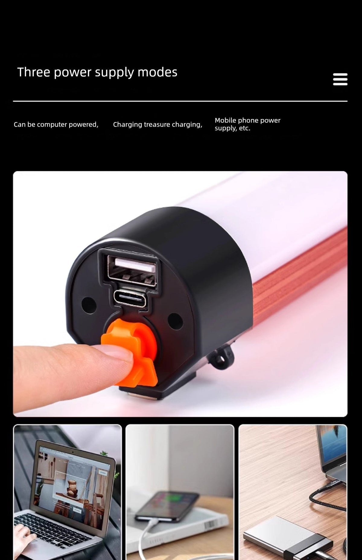 Rechargeable Super Bright LED Flashlight