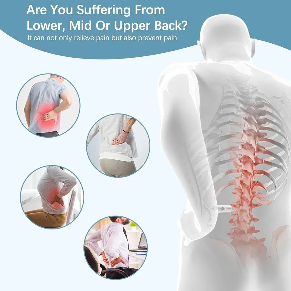 Inflatable Lumbar Support Pillow