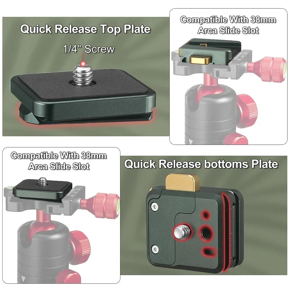 Camera Arca Swiss Quick Release Mount Lock