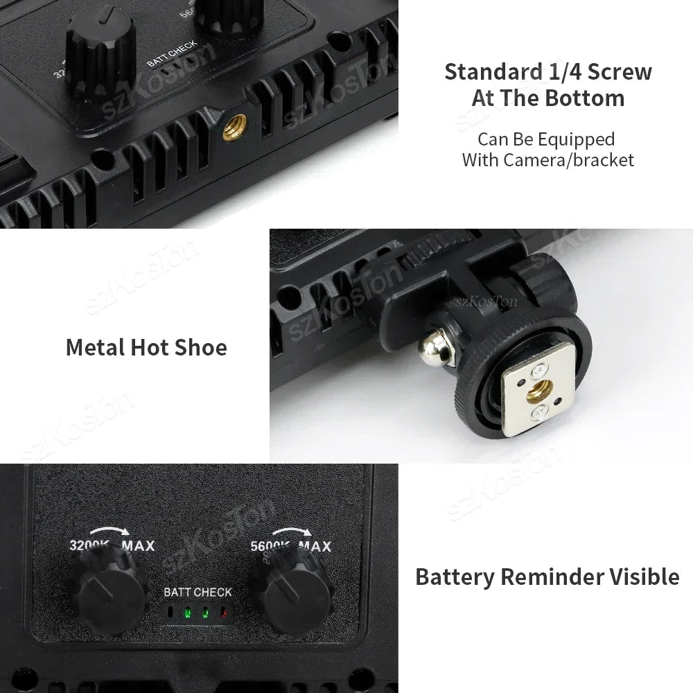U600 RGB LED Photo Studio Light