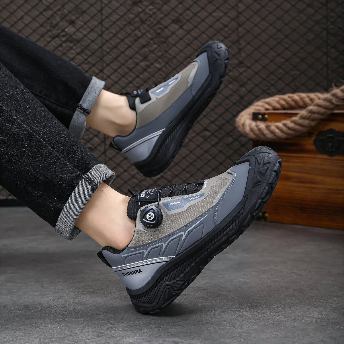 Breathable Non-Slip Trail Men's Hiking Shoes