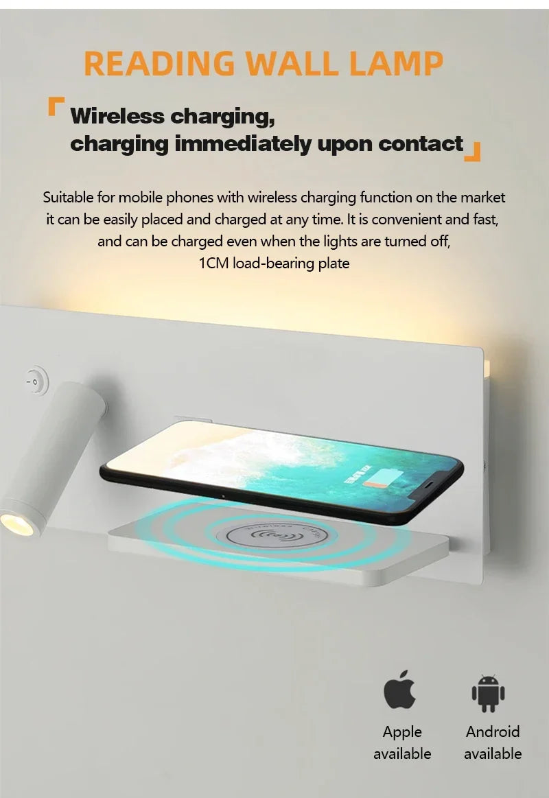 LED Wall Lamp Modern Multifunctional