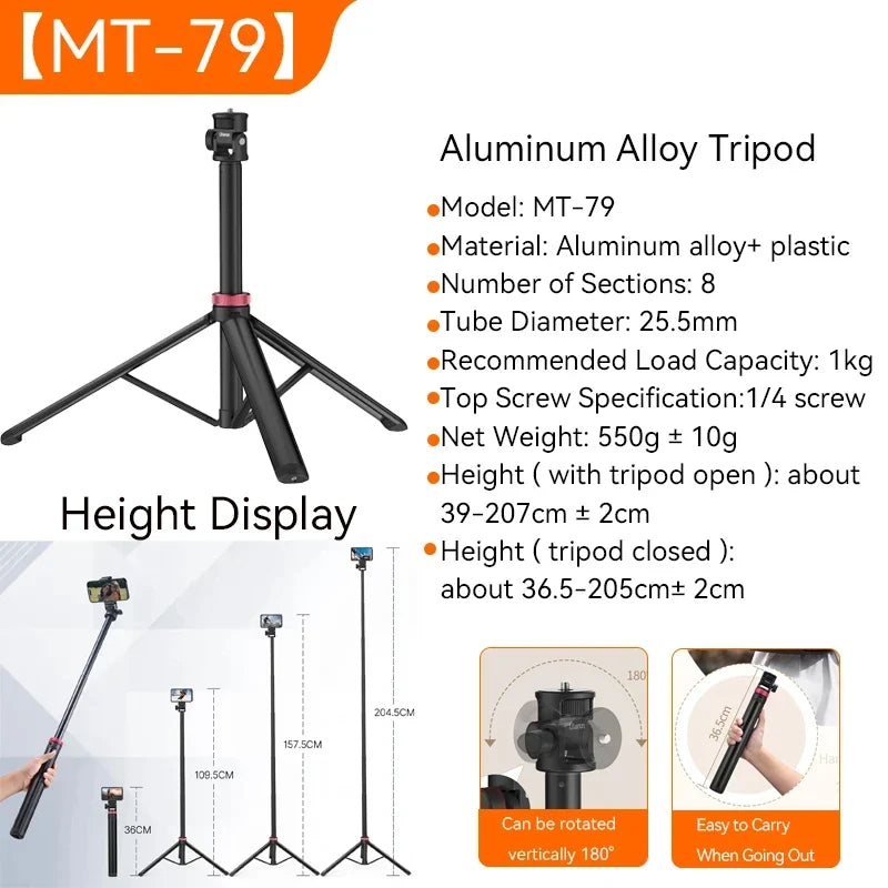 Ulanzi MT-79 2M Portable Universal Tripod