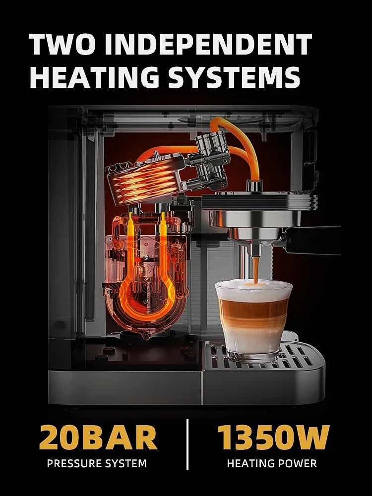 Cafelffe 3-in-1 Automatic Coffee Machine