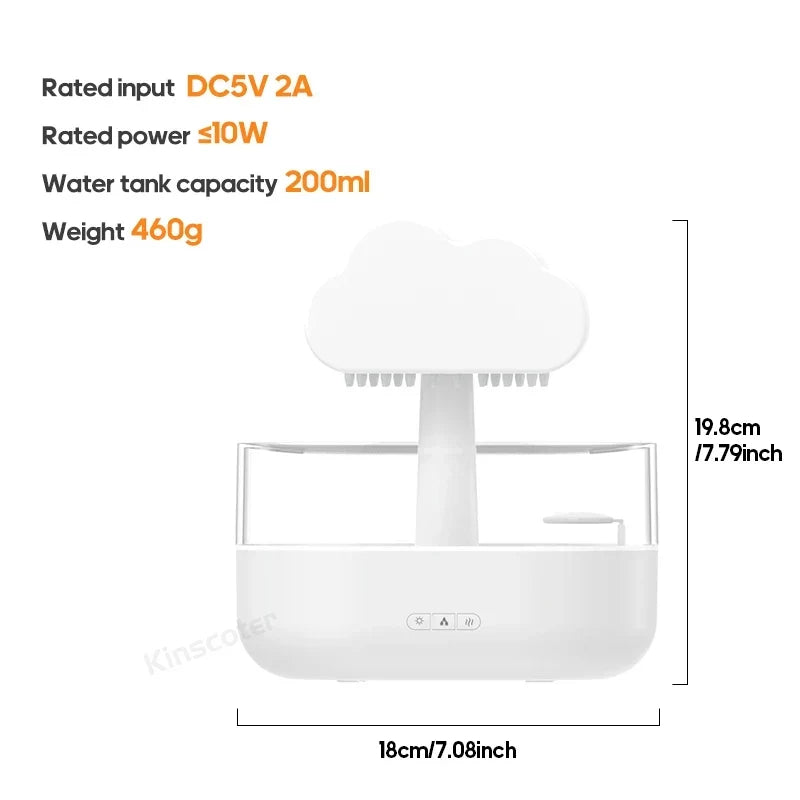 KINSCOTER Rain Clouds Aroma Diffuser
