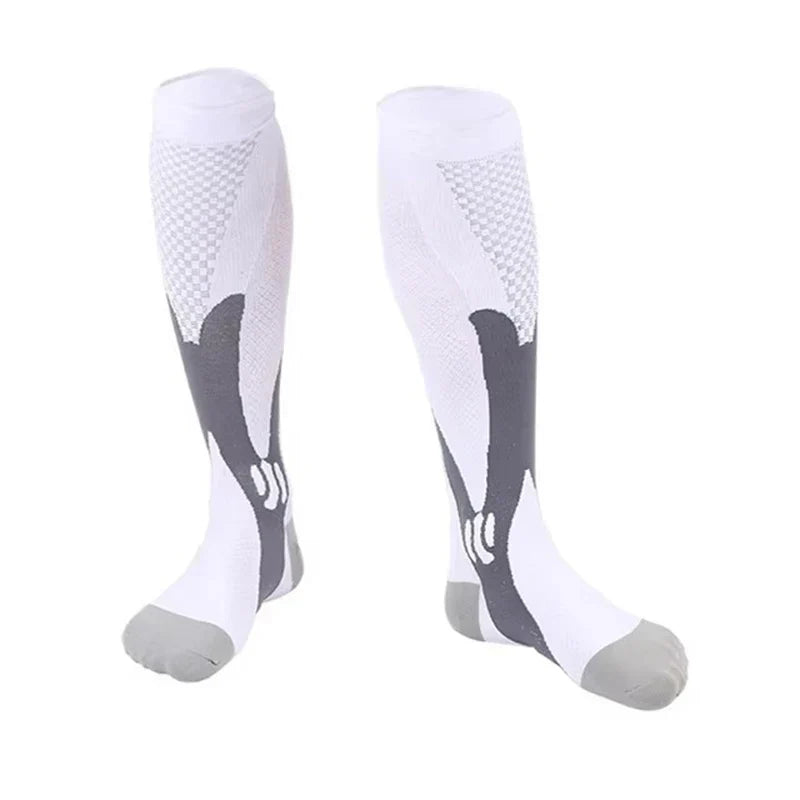 Supportive Long Socks for Sports, Travel &amp; Everyday Comfort