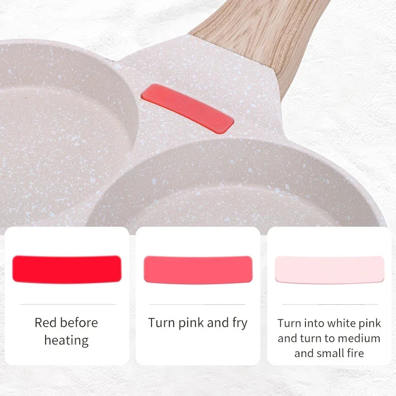 Four-Hole Egg Pancake Frying Pan