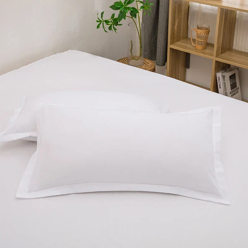 Soft Solid Color Flat Bedsheet – Single, Double, Queen & King Size