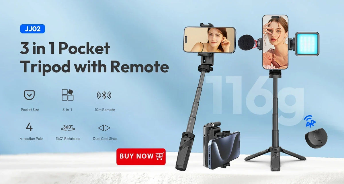 Ulanzi MT-08 Mini Tripod White