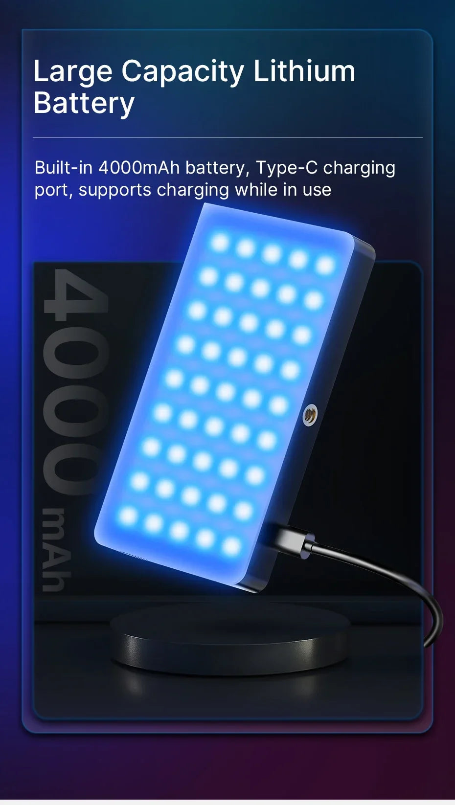 Ulanzi LT002 7" RGB Pocket Fill Light