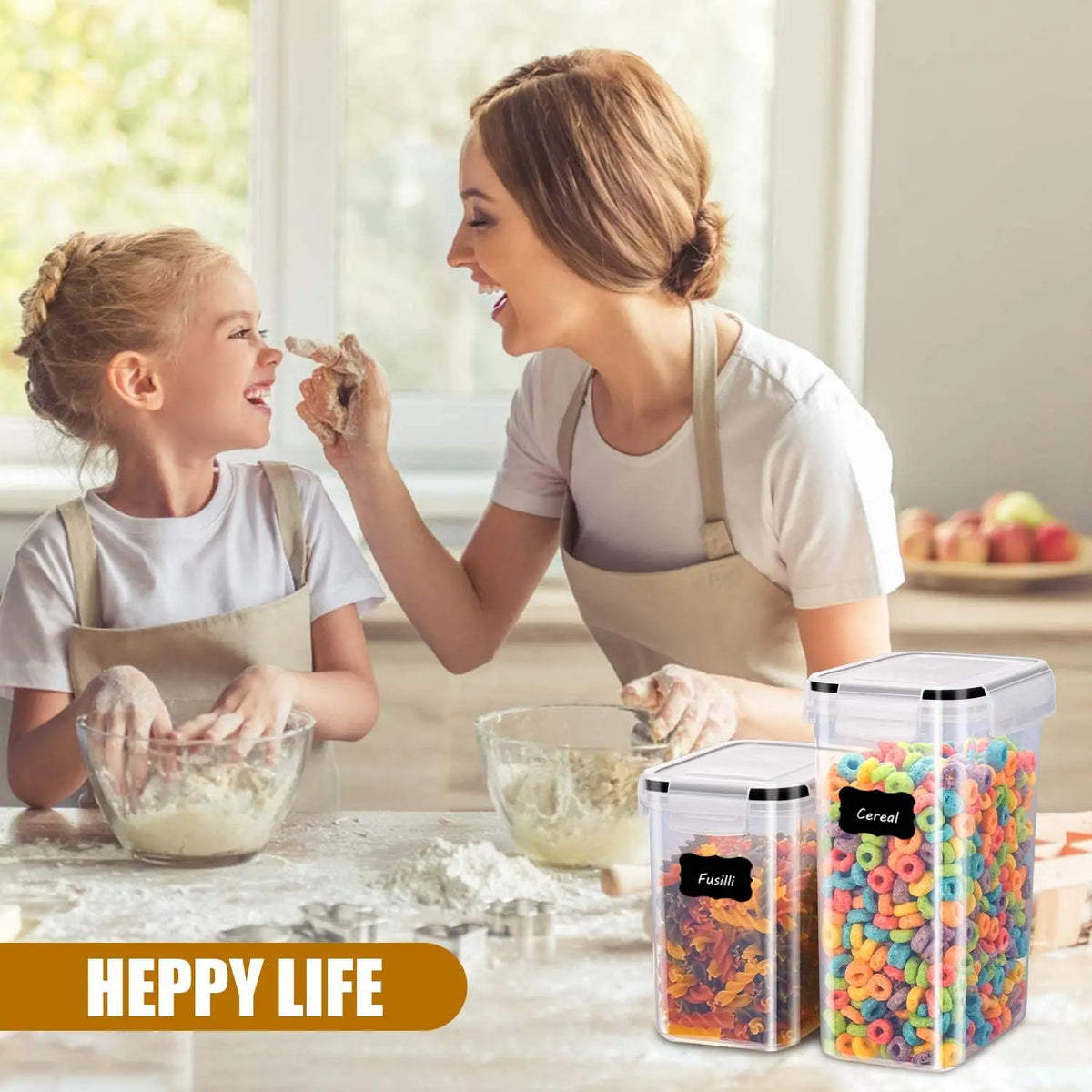 7pcs Airtight Food Storage Containers Set