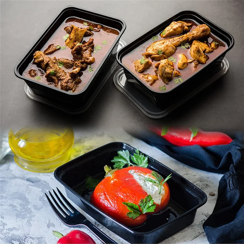 50-Pack Meal Prep Containers