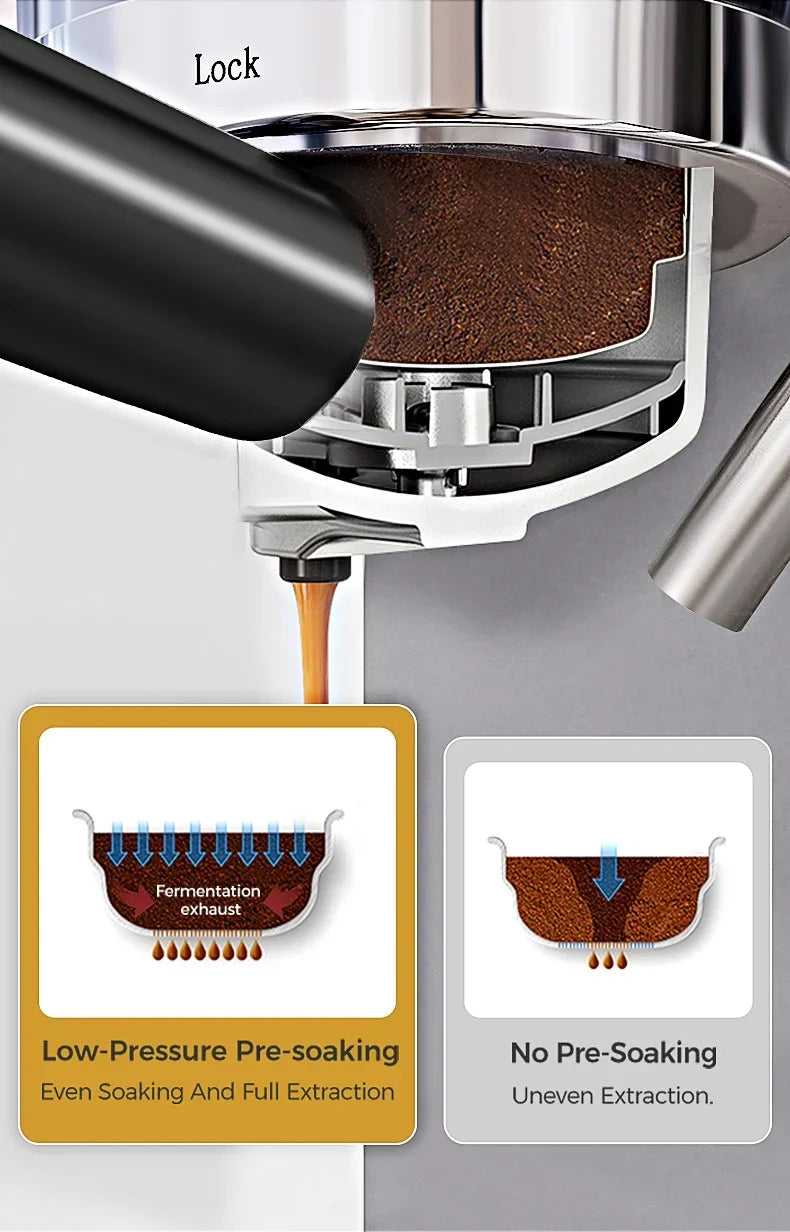 Cafelffe 3-in-1 Automatic Coffee Machine