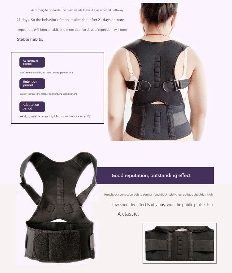 Kids Invisible Posture Corrector with Chest Ventilation