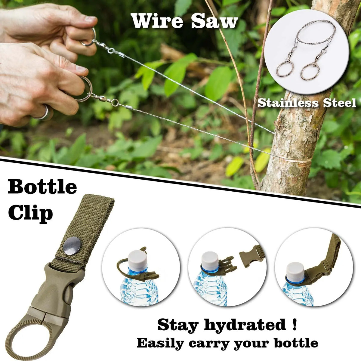 Outdoor Multifunction Camping Survival Kit