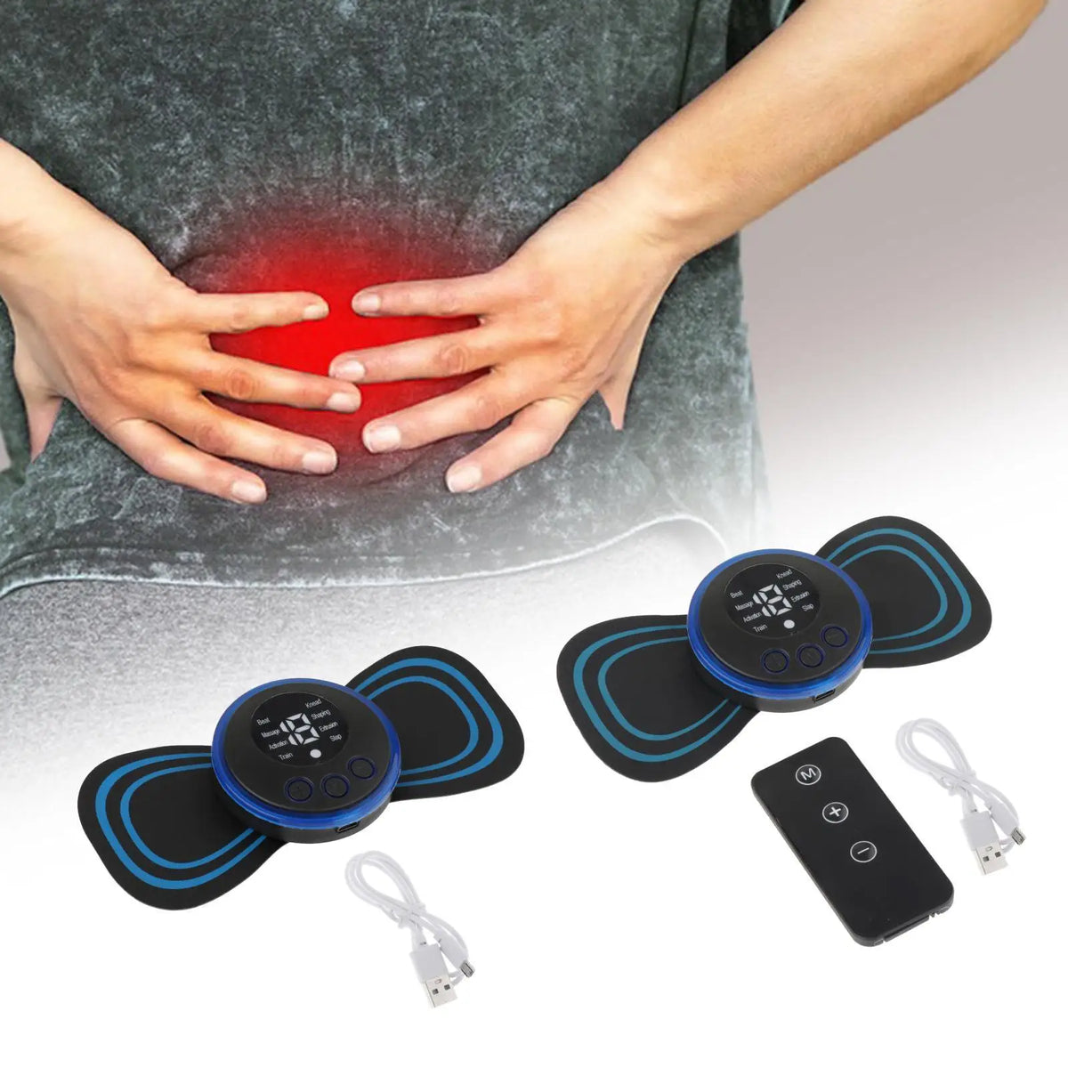 Adjustable Reusable Mini Electric Neck Massager