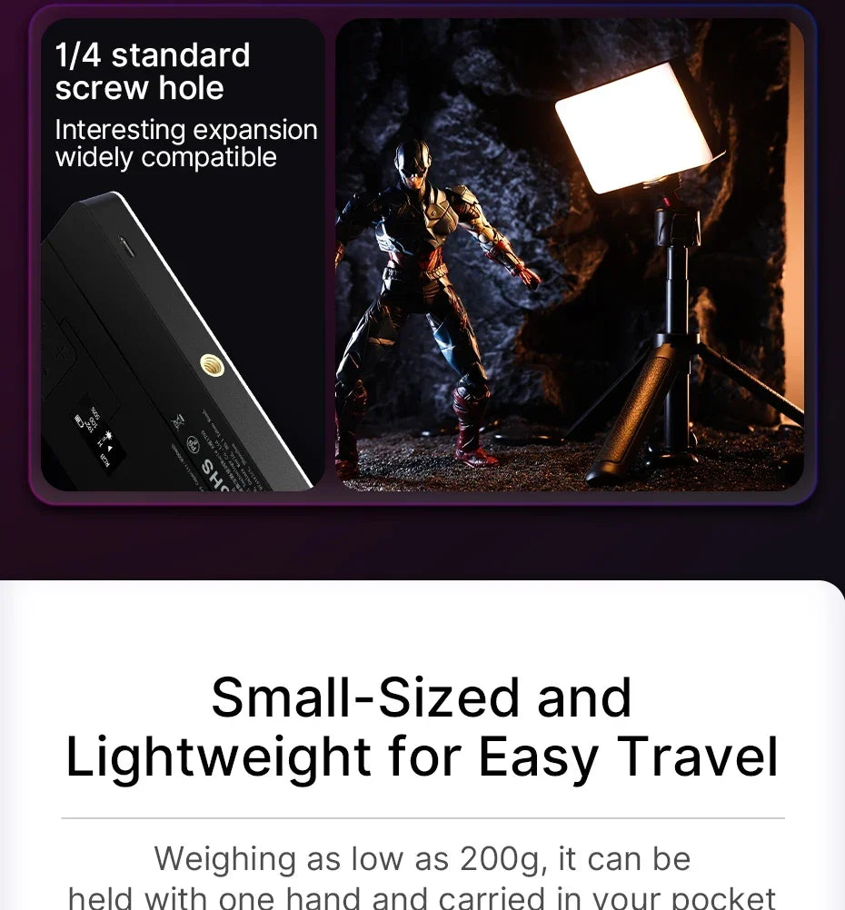 Ulanzi LT002 7" RGB Pocket Fill Light