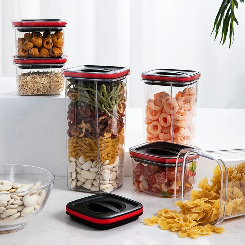 Plastic Food Storage Container with Lid