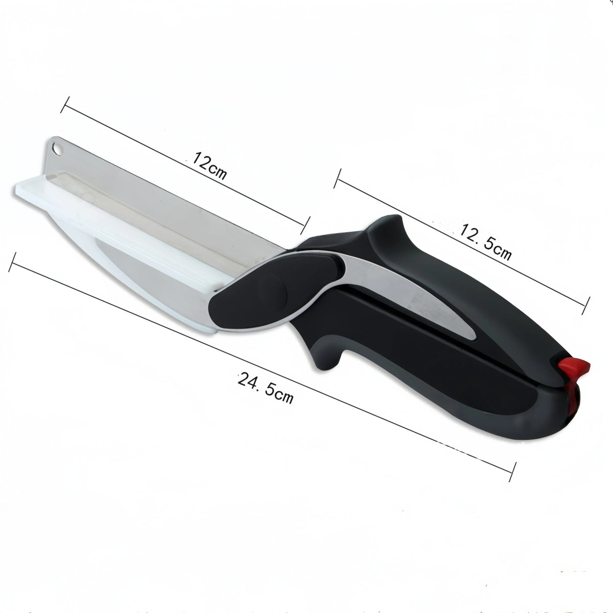 Multifunctional Separable Kitchen Knife, Cutting Board & Wavy Scissors