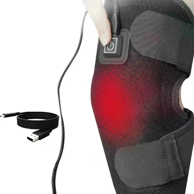 Electric knee heating pad