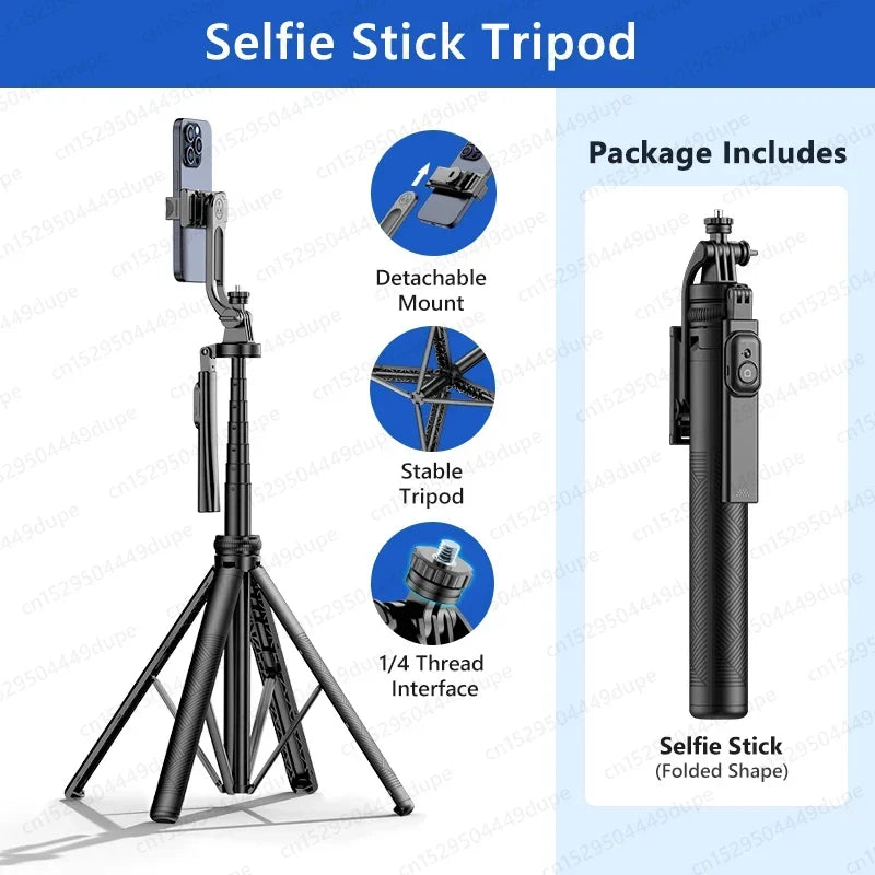 Tripod Stand with Wireless Bluetooth Remote