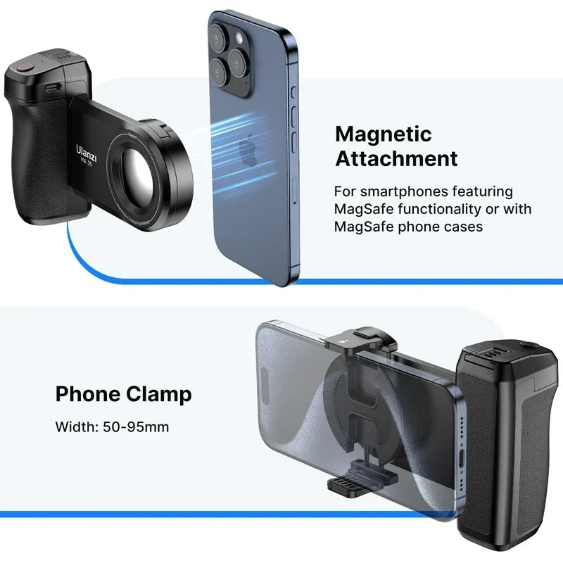 Ulanzi MA35 MagSafe Smartphone Camera Shutter Grip