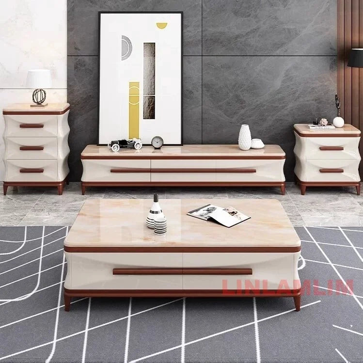 Linlamlim Modern Luxury Living Room Furniture Set