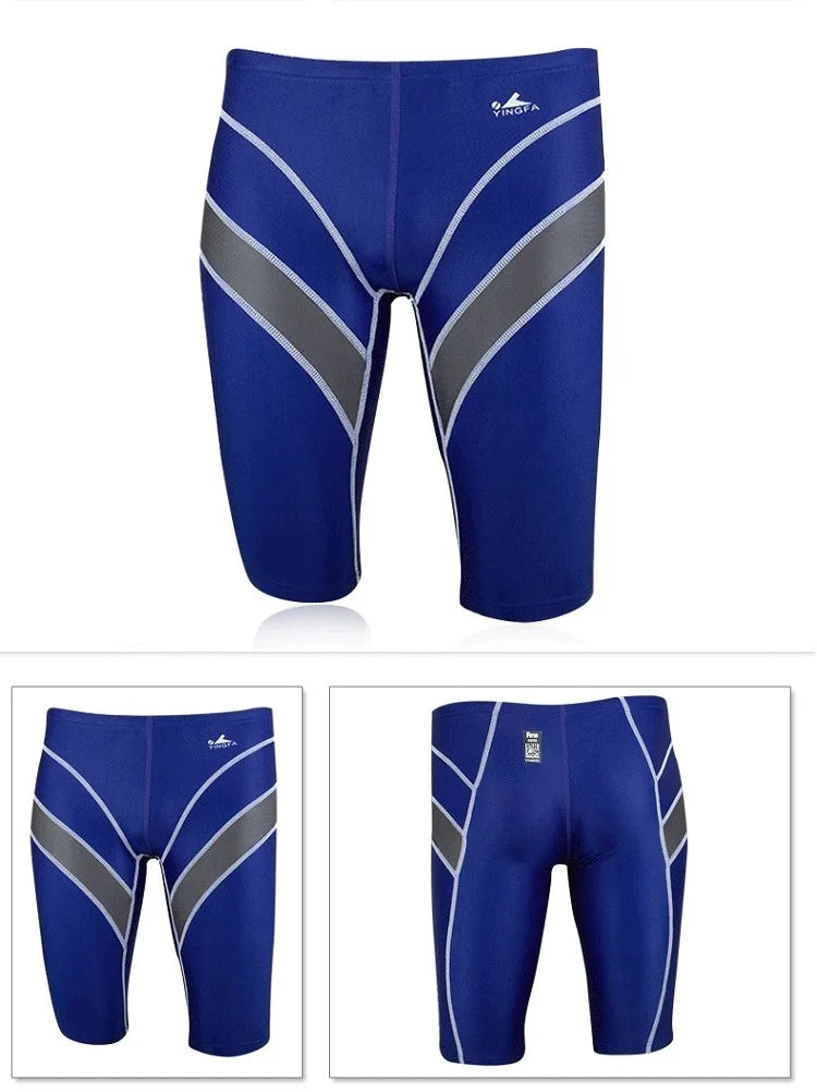 Yingfa FINA Approved Chlorine-Resistant Racing Swim Jammers
