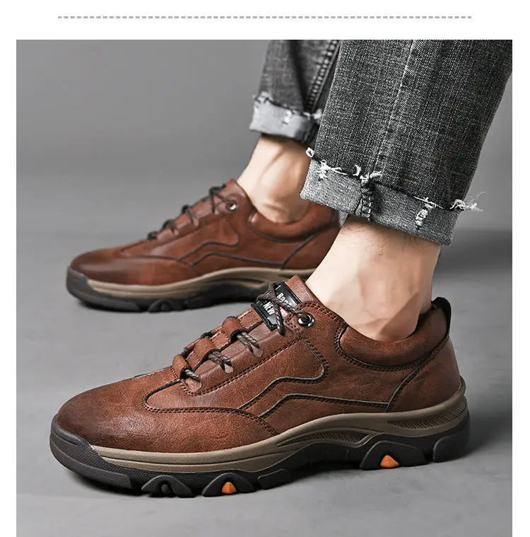 Men’s Business Casual Leather Loafers
