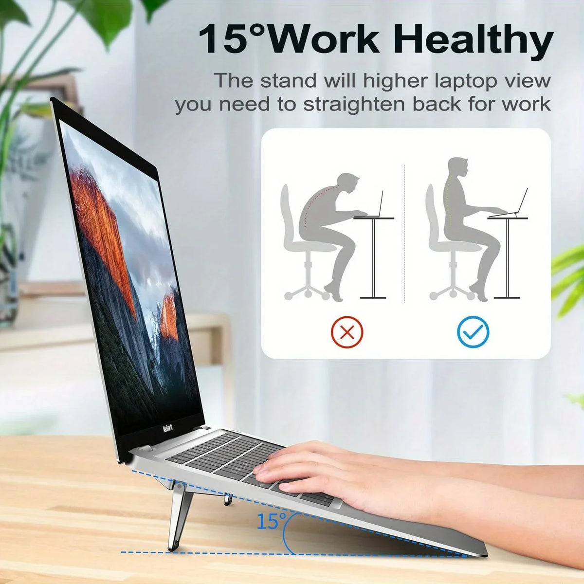 Portable Invisible Laptop Stand