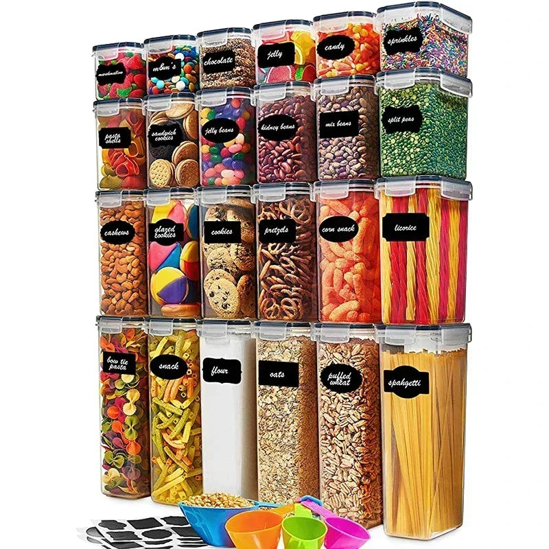 5Pcs Food Storage Containers with Lids