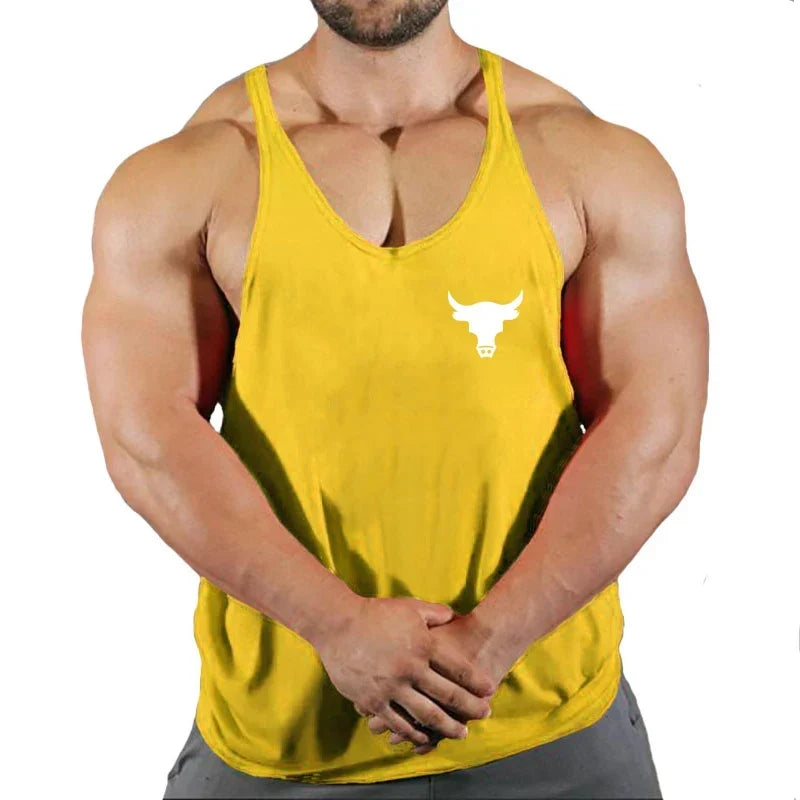 Men's Gym Sleeveless Workout Vest
