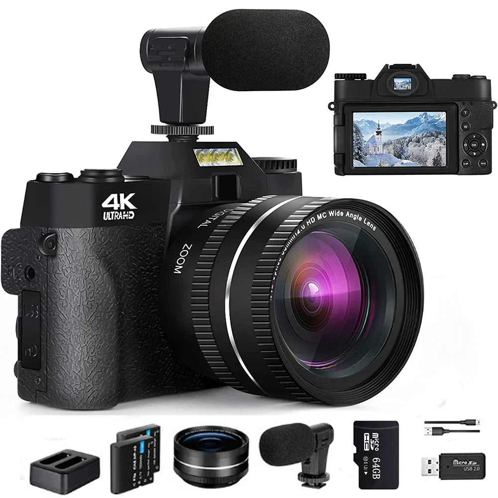 48MP Digital 4K Photography Camera