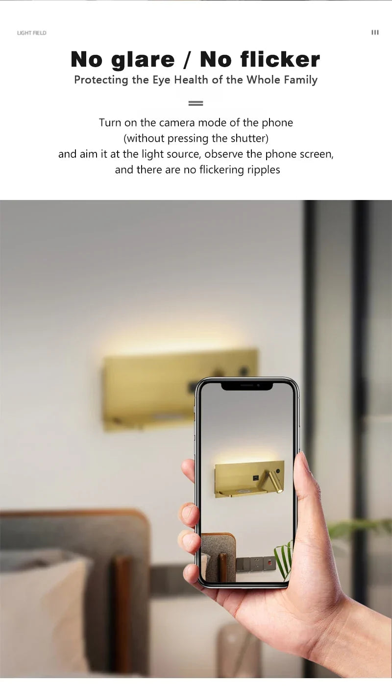 LED Wall Lamp Modern Multifunctional