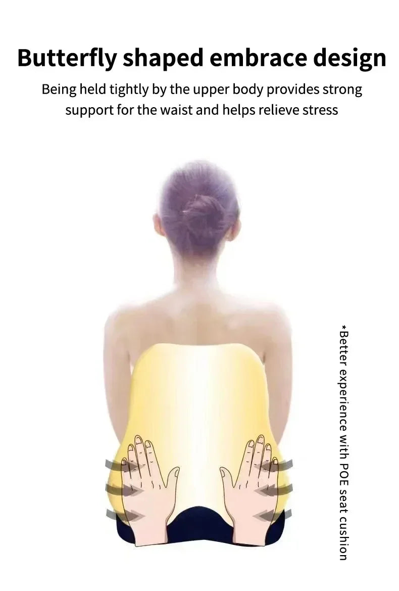 Memory Foam Lumbar Support Pillow