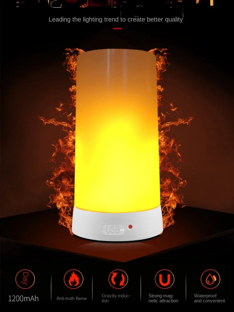 LED Flame Night Lamps