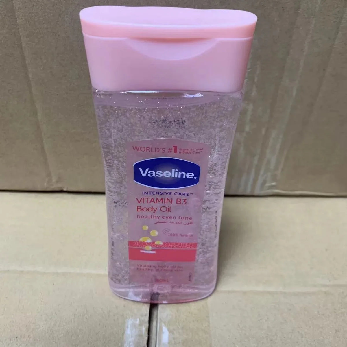 Long-lasting Moisturizing Vaseline Cocoa Body Oil 200ml
