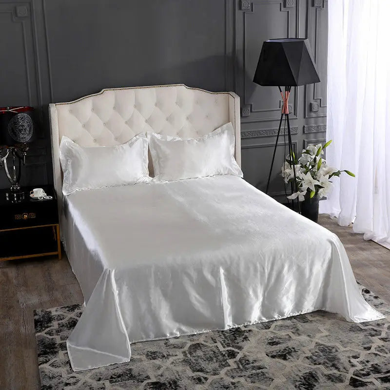 Luxury Rayon Satin Bedsheet Set