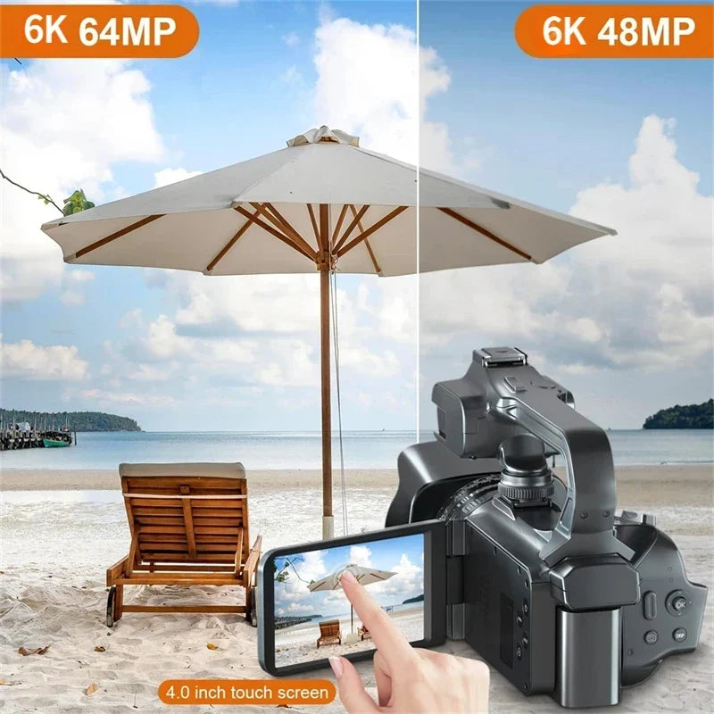 6K Professional Video Camera