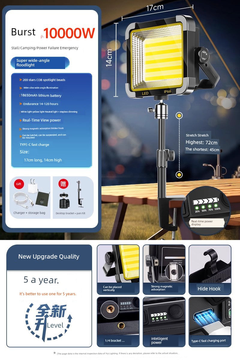 LED Solar Emergency Light