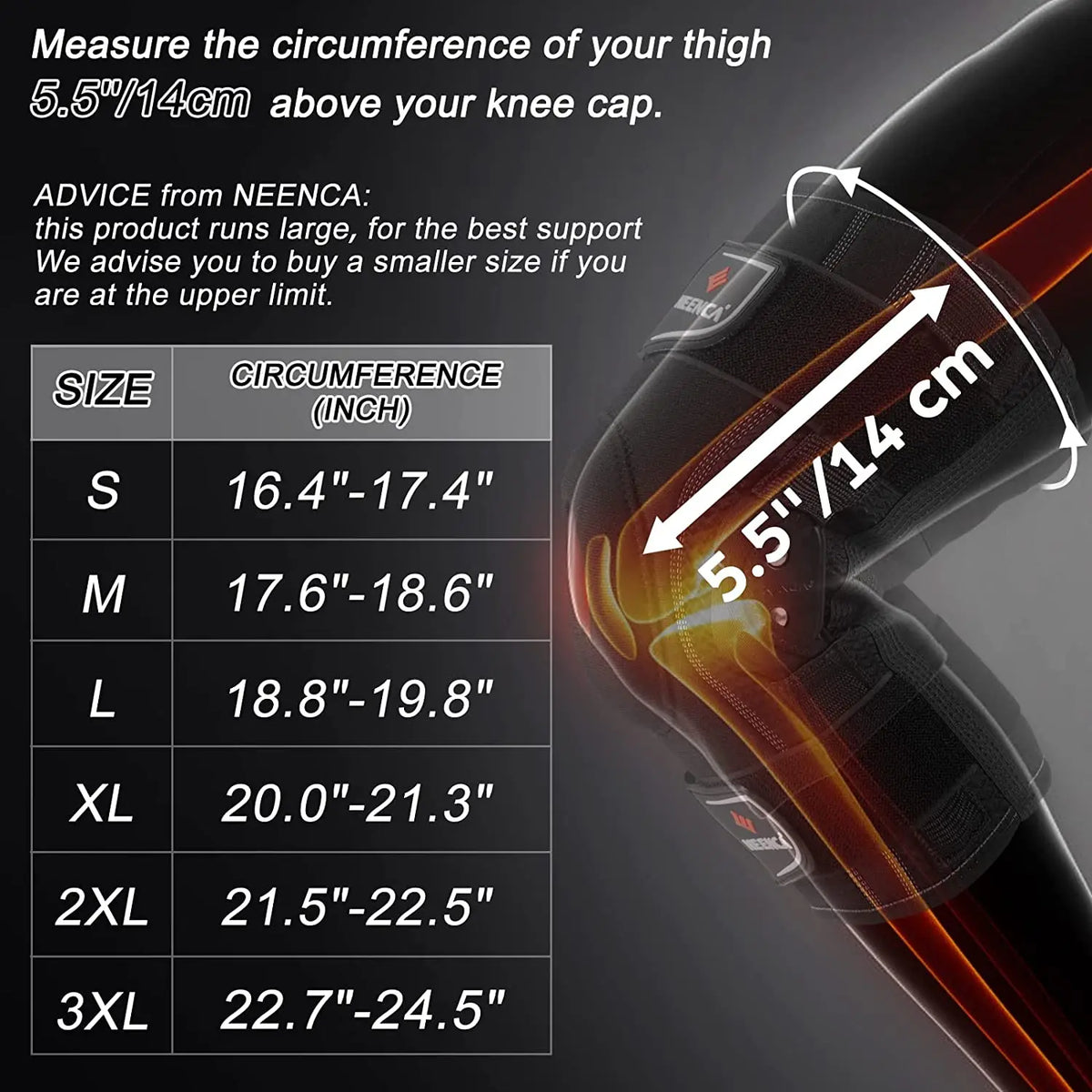 NEENCA Hinged Knee Brace